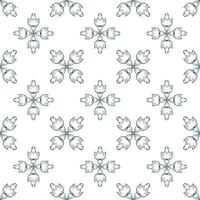 Hand-Drawn seamless repeat pattern, repeat pattern tiles. vector