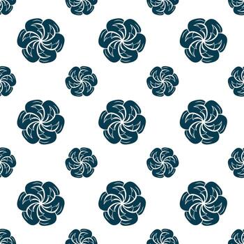 Hand drawn repeat pattern, seamless repeat pattern.