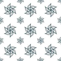 Hand drawn repeat pattern, seamless repeat pattern. vector