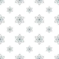 Hand drawn repeat pattern, seamless repeat pattern. vector