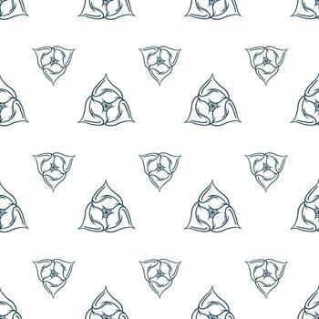 Hand drawn repeat pattern, seamless repeat pattern.