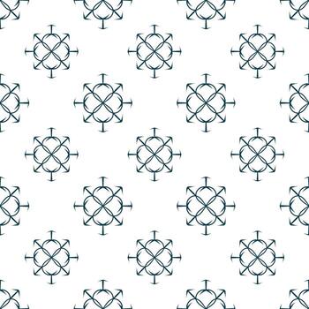 Hand drawn repeat pattern, seamless repeat pattern.