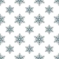 seamless monochrome repeat pattern vector