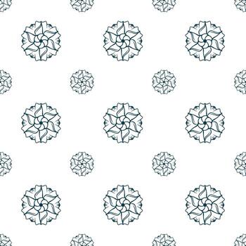 Hand drawn repeat pattern, seamless repeat pattern. vector