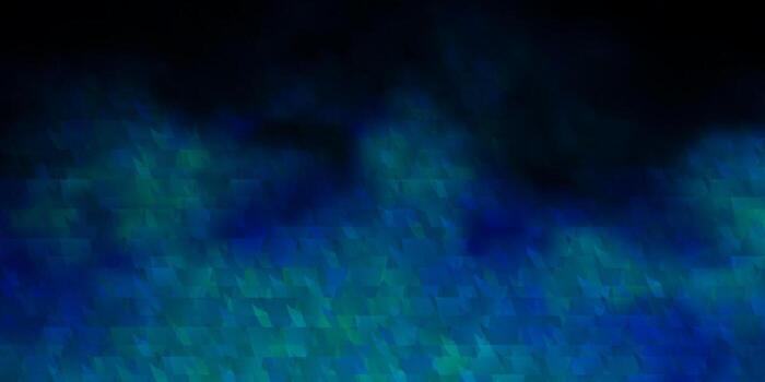 patrón de vector azul oscuro con líneas, triángulos.