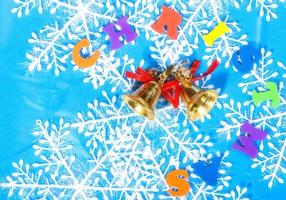 Christmas New Year Colorful Decoration Concept photo