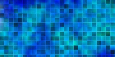 textura de vector azul claro en estilo rectangular.