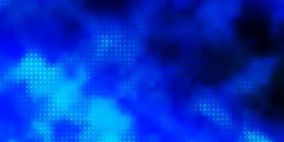 Light BLUE vector backdrop with dots.