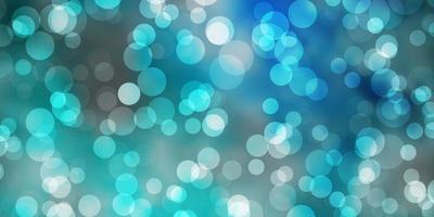 Light BLUE vector backdrop with dots.