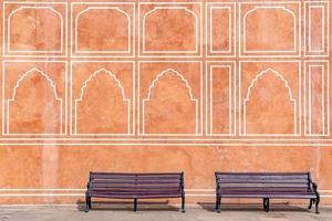 palacio de la ciudad de jaipur en la ciudad de jaipur foto