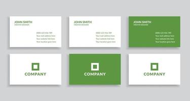 Minimal Business Card, Creative Business Card Template vector