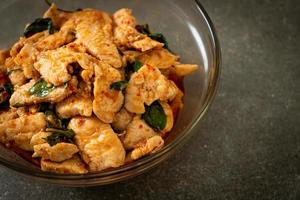 Stir Fried Chicken with Chili Paste photo