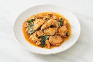 Stir Fried Chicken with Chili Paste photo