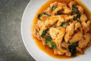 Stir Fried Chicken with Chili Paste photo