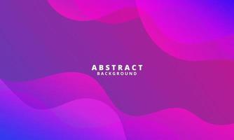 Abstract Purple Fluid Wave Background vector