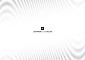 Abstract futuristic template gray waves lines vector