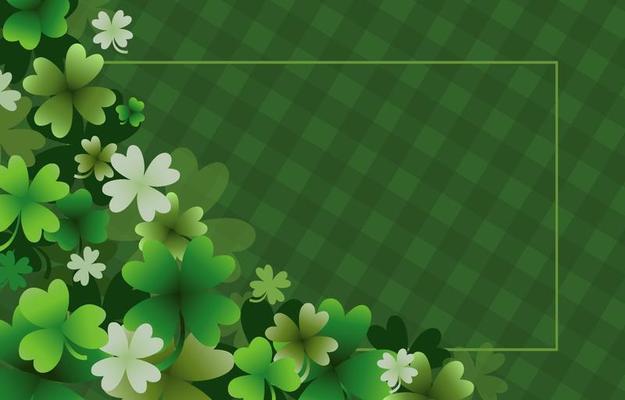 Green Clover Background