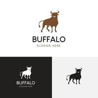 Unique Bull Logo vector