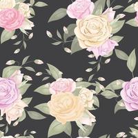 Beautifull Seamless Pattern Design with Floral Vector