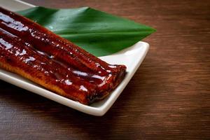Grilled eel or grilled unagi with sauce - Kabayaki - Japanese food photo