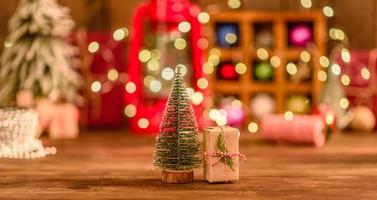 Beautiful multi-colored Christmas decorations