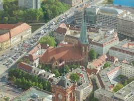 Berlin aerial view photo