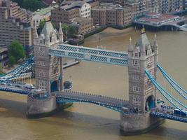 vista aerea de londres foto