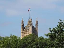 casas del parlamento en londres foto