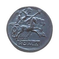 Ancient Roman coin photo