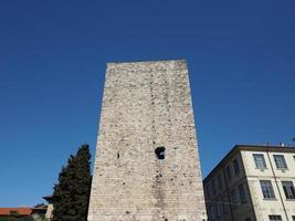 puerta de la ciudad de porta torre en como foto