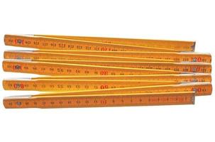 Imperial and metric ruler isolated isolated photo