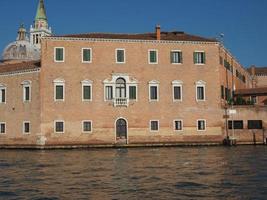 vista de la ciudad de venecia foto