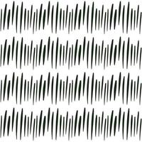 Abstract minimalist seamless pattern - grunge black vertical lines vector