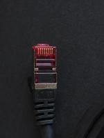 enchufe ethernet rj45 foto