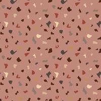 Terrazzo vector seamless pattern color.