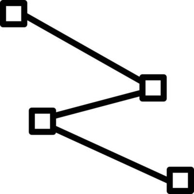 Line icon for path