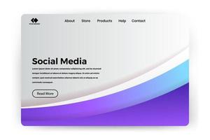 web page design templates for business, finance and marketing. vector