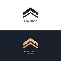 Real estate logo and icon design concept vector