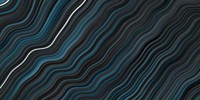 Dark BLUE vector template with lines.