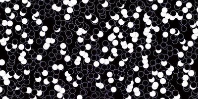 Dark Purple vector backdrop with dots.