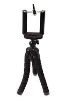 Cellphone tripod isolated on a white background photo