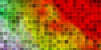 Light Multicolor vector template with rectangles.