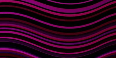 Dark Pink vector layout with curves.