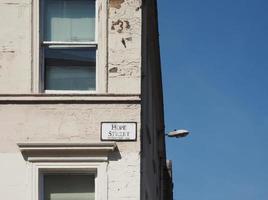 Hope Street sign in Glasgow photo