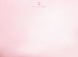 empty gradient pastel pink studio room background vector