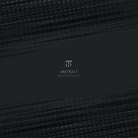 Abstract black diagonal lines with halftone effect background vector