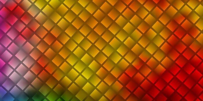 Light Multicolor vector backdrop with rectangles.
