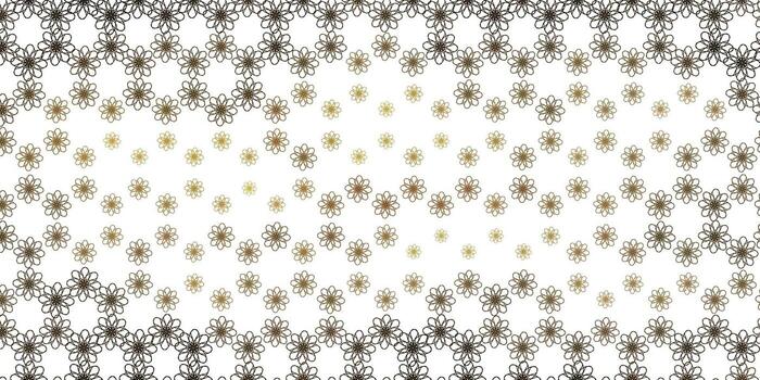 patrón de vector gris claro con líneas curvas.