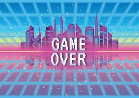 Game zone rainbow  background vector