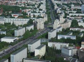 Berlin aerial view photo